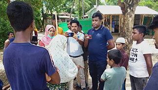 Cox’s Bazar Civil Society NGO Forum (CCNF) has visited the spot of the infernal incident that took place on August 21 in Harbang Union of Chakaria Upazila of Cox’s Bazar